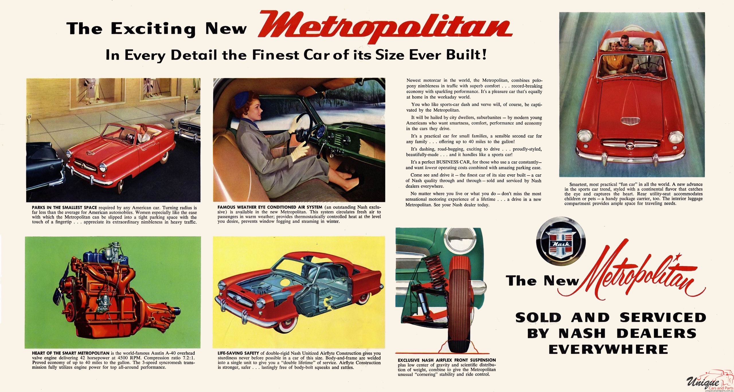 1954 Nash Metropolitan Foldout Page 7